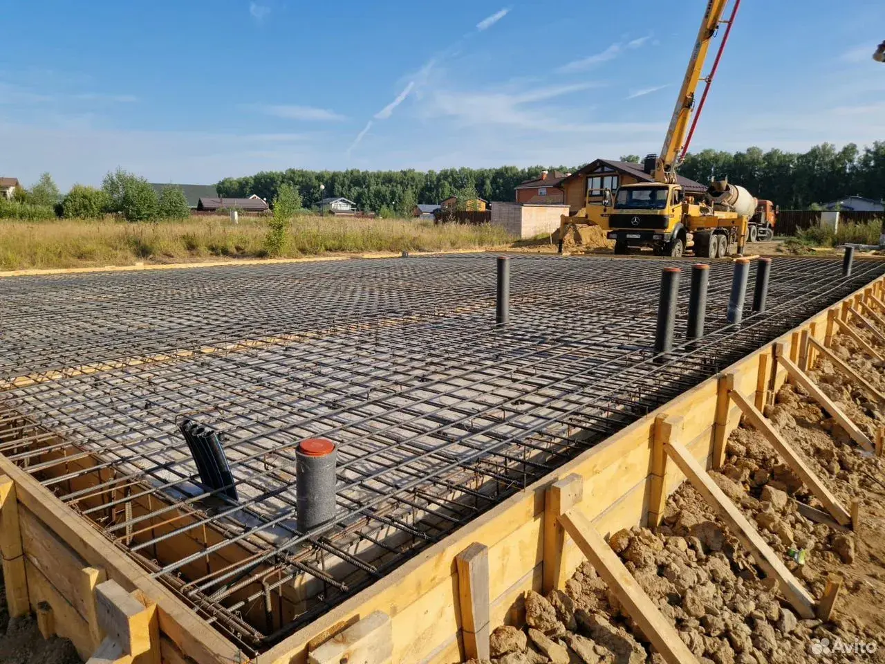 Монолитная плита