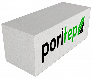 Газобетонные стеновые блоки Poritep 625х250х350, D600